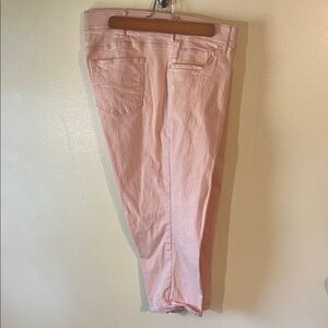 Blush Pink Straight Leg Women's Jeans